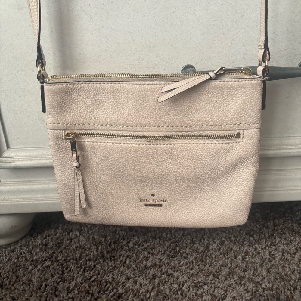 Kate Spade Light Beige Crossbody Bag